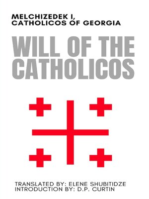 cover image of The Will of the Catholicos